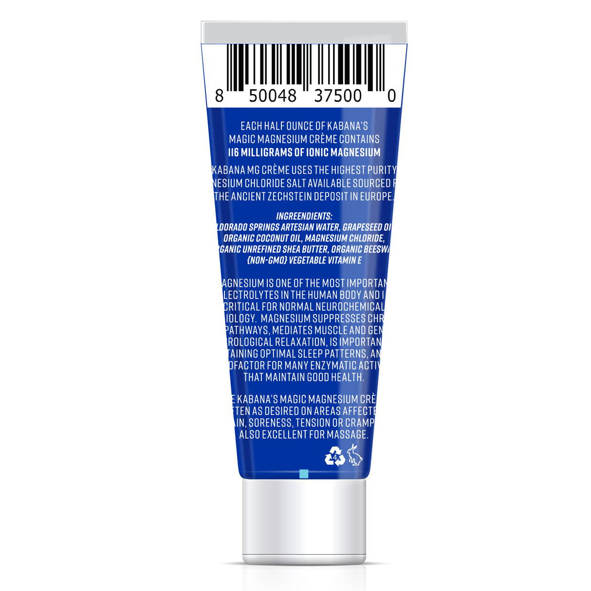 Kabana Magic Magnesium Crème 3oz - 90g