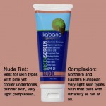 Green Screen® Organic Sunscreen SPF 31 Tinted – Nude