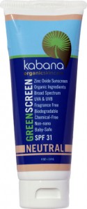 Green Screen® Organic Sunscreen SPF 31 Tinted - Neutral - Soy Free